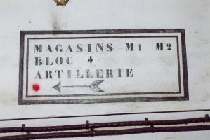 Ligne Maginot - GRAND HOHEKIRKEL - (Ouvrage d'artillerie) - Indication sur le mur