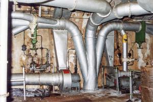 Ligne Maginot - GRAND HOHEKIRKEL - (Ouvrage d'artillerie) - Usine
Tuyauterie