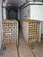 Ligne Maginot - CASTILLON (CN) - EO8 - (Ouvrage d'artillerie) - Casier de rangements des obus de 75mm, transportable grâce au chariot type 'sud-est' 