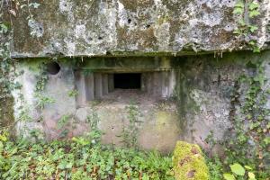 Ligne Maginot - CB3 - (Blockhaus pour canon) - Créneau de la mitrailleuse