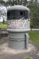 Ligne Maginot - CB4-B - BIDESFELD - (Blockhaus pour arme infanterie) - Cloche de la casemate
état à l'été 2017