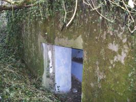 Ligne Maginot - CB113 - BOYERT 3 - (Blockhaus pour canon) - L'entrée