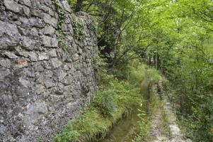 Ligne Maginot - CASTEL VIEIL (Casernement) - Casernement léger et canal d'eau