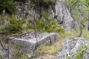 Ligne Maginot - CASTEL VIEIL - (Ouvrage d'infanterie) - Bloc 3 et reste de garde-fou