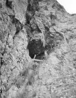 Ligne Maginot - CASTEL VIEIL - (Ouvrage d'infanterie) - Bloc 4
Le créneau dans la paroi rocheuse