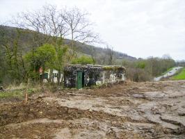 Ligne Maginot - CONTZ LES BAINS 1 (POSTE AVANCé GRM) - (Poste GRM - Maison Forte) - Après dégagement
