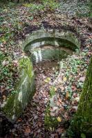 Ligne Maginot - CT27 - (Cuve pour arme d'infanterie) - Emplacement bétonné pour tourelle démontable