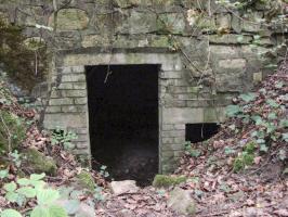 Ligne Maginot - INGLANGE (I/167° RIF) - (PC de Quartier) - Seconde alvéole
L'entrée.