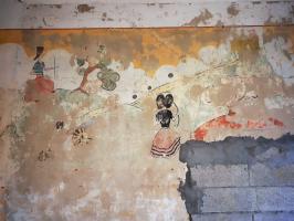 Ligne Maginot - LEMBACH - (Camp de sureté) - Fresque comique 'les alsaciennes'