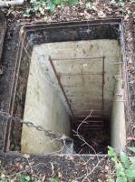 Ligne Maginot - 12M - (Chambre de coupure - Avec central) - Echelle d'accès.