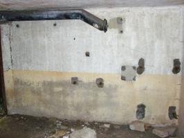 Ligne Maginot - BB10 - (Blockhaus pour canon) - Ce qu'il reste du système de ventilation.