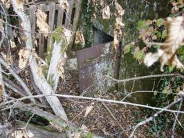 Ligne Maginot - BB309 - WELSCHENBERG - (Blockhaus pour arme infanterie) - L'entrée et sa porte blindée