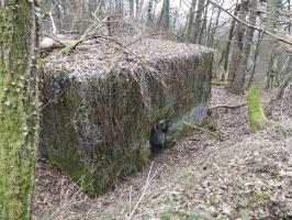 Ligne Maginot - BB310 - (Blockhaus pour arme infanterie) - L'entrée du blockhaus.