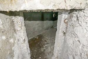 Ligne Maginot - BB344 - ISING - (Blockhaus pour canon) - Vue partielle de l'étage inférieur