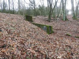 Ligne Maginot - BOIS DE KLANG (CM9 - III/164° RIF) - (PC de Sous-Quartier) - L'entrée du PC.