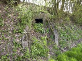Ligne Maginot - HOMBOURG-BUDANGE - (Central téléphonique isolé) - L'entrée du central