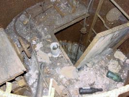 Ligne Maginot - HUMMERSBERG - X20 - (Abri) - Coffre Nord
L'intérieur de la cloche GFM.