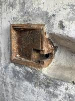 Ligne Maginot - KNOERINGUE EST - (Blockhaus pour arme infanterie) - Ancrage de porte