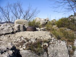 Ligne Maginot - AP PIERRE POINTUE - Cloche observation  du bloc 3