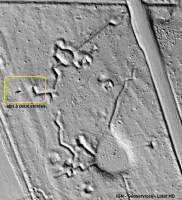 Ligne Maginot - GROSSBUCH (III/82° RMIF - QUARTIER VIEUX-BOIS) - (PC de Quartier) - Vue lidar de l'ensemble PC