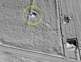 Ligne Maginot - DIEFENBACH - (Abri) - L'abri en vue lidar.