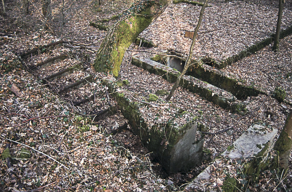 Ligne Maginot - ROCHONVILLERS (CASERNEMENT) - (Casernement) - Vestiges du casernement léger de l'ouvrage de Rochonvillers
