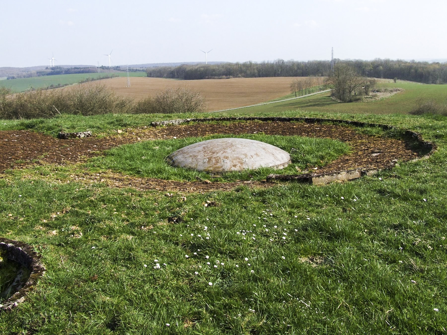 Ligne Maginot - FERMONT - A2 - (Ouvrage d'artillerie) - Bloc 5
Tourelle de 81 - STENGER Mathieu