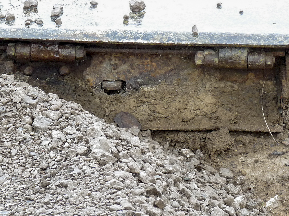 Ligne Maginot - BC17 - TERVILLE - (Chambre de coupure) - Gros travaux.. elle va disparaître - Sylvie Laure LAMBERT