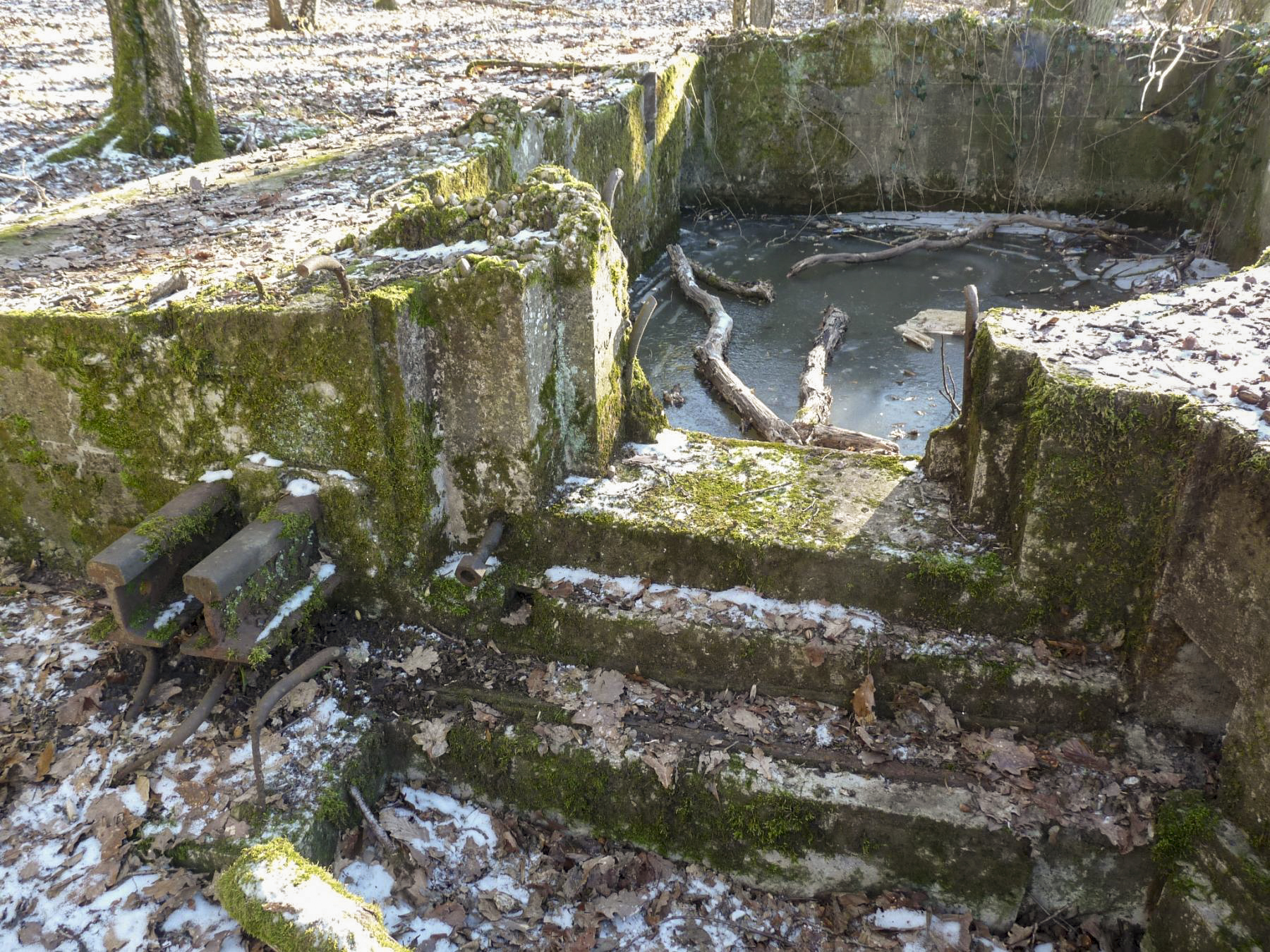 Ligne Maginot - CB256 - BOIS DE ZEITERHOLZ SUD - (Blockhaus pour canon) - 