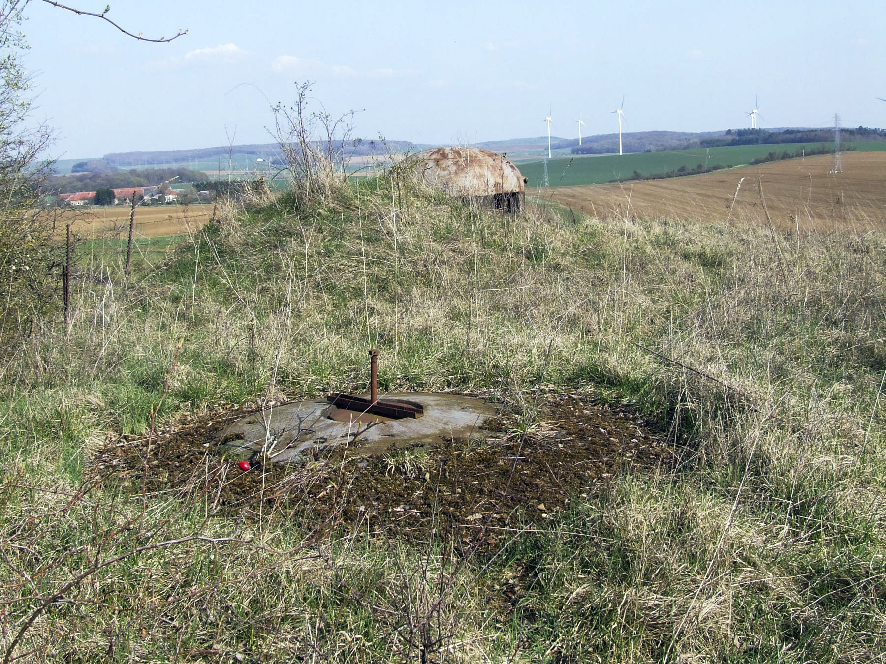 Ligne Maginot - FERMONT - A2 - (Ouvrage d'artillerie) - Bloc 7
La cloche LG non équipée - STENGER Mathieu