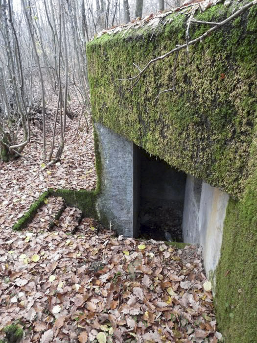 Ligne Maginot - CB444 - RIPPERT - (Poste de Secours) - L'entrée de gauche