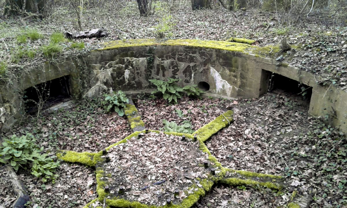 Ligne Maginot - CC3 - (Cuve pour canon) - 