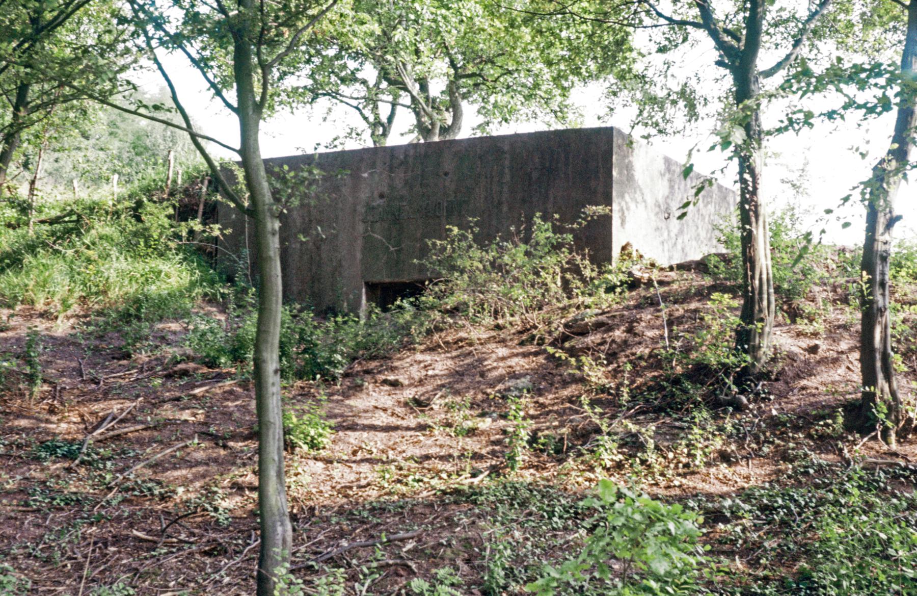 Ligne Maginot - BB33B - JEANNE YVONNE - (Blockhaus pour canon) - La façade - MANSUY Michel