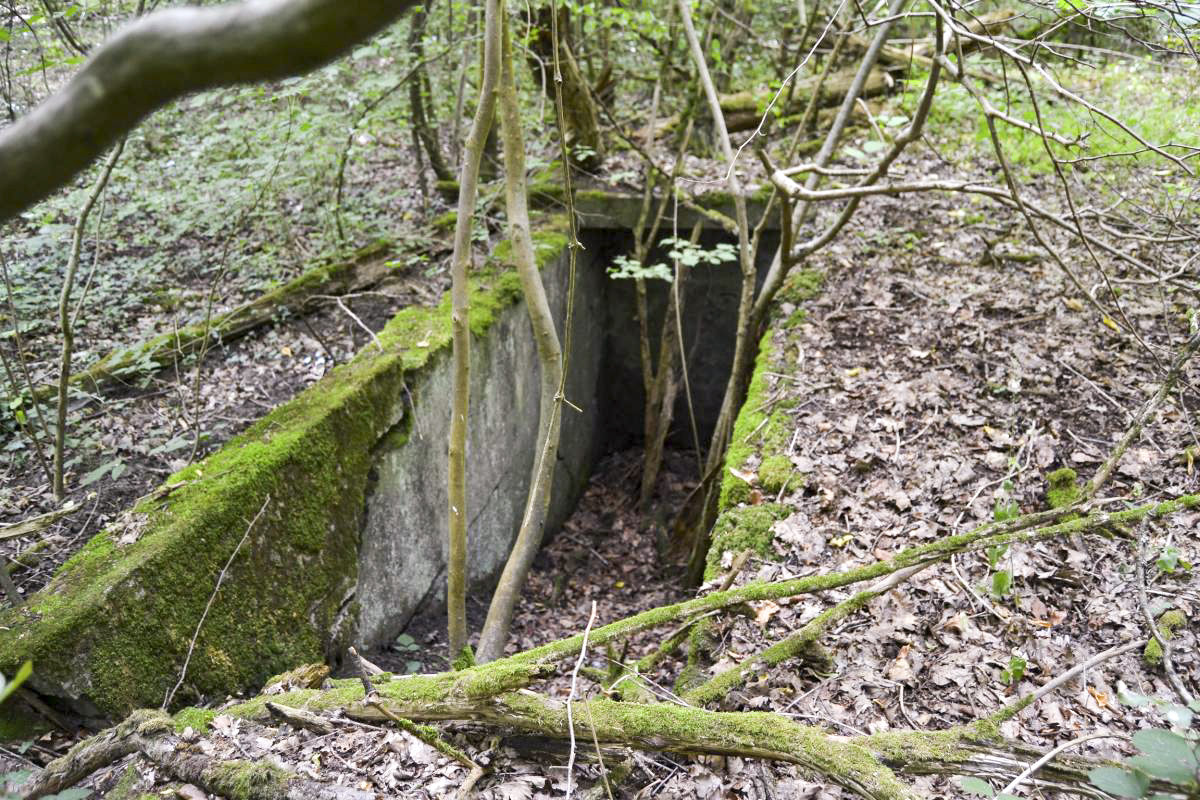 Ligne Maginot - KOBENBUSCH - (Casernement) - Accès vers une seconde cave - Jules Mathieu