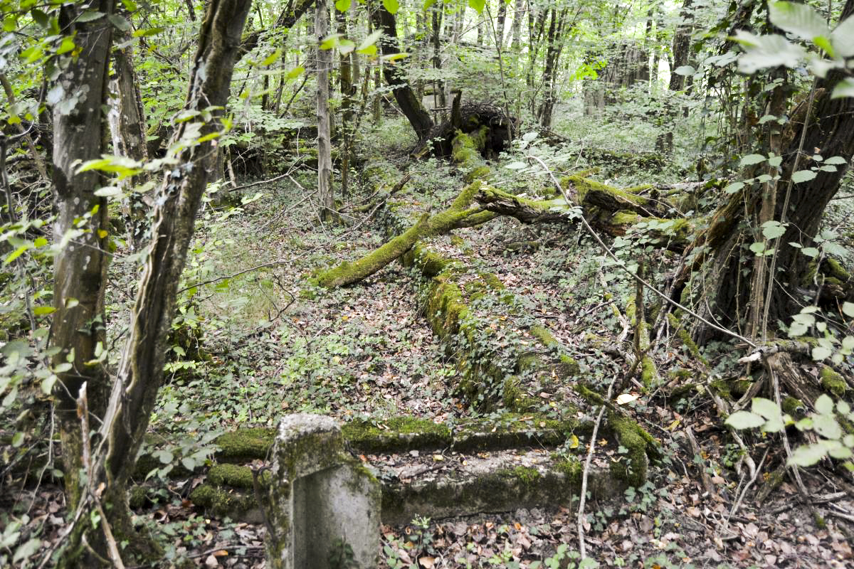 Ligne Maginot - KOBENBUSCH - (Casernement) - Longrines de fondations - Jules Mathieu