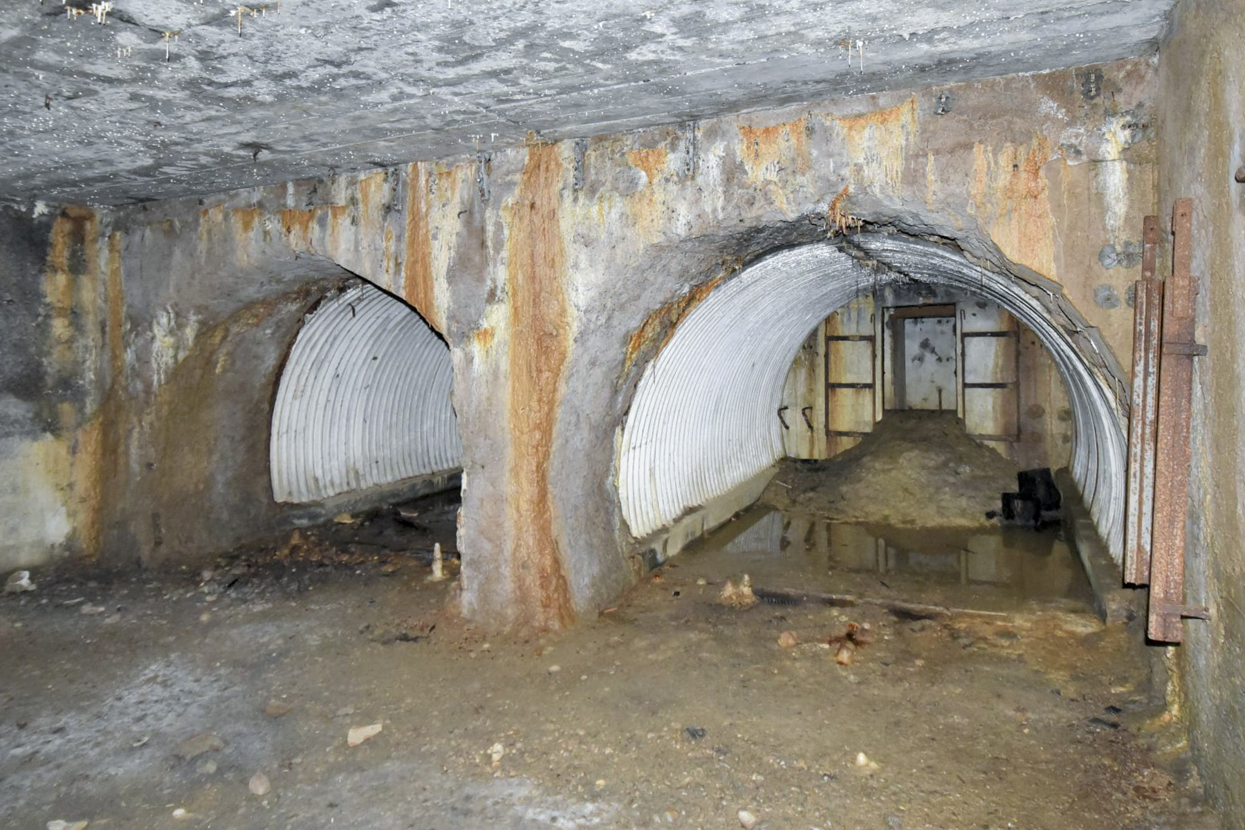 Ligne Maginot - SAINTE MARIE (168° RIF - 70° RAMF) - (PC de Sous-Secteur) - PC
Les alvéoles vues depuis l'extension