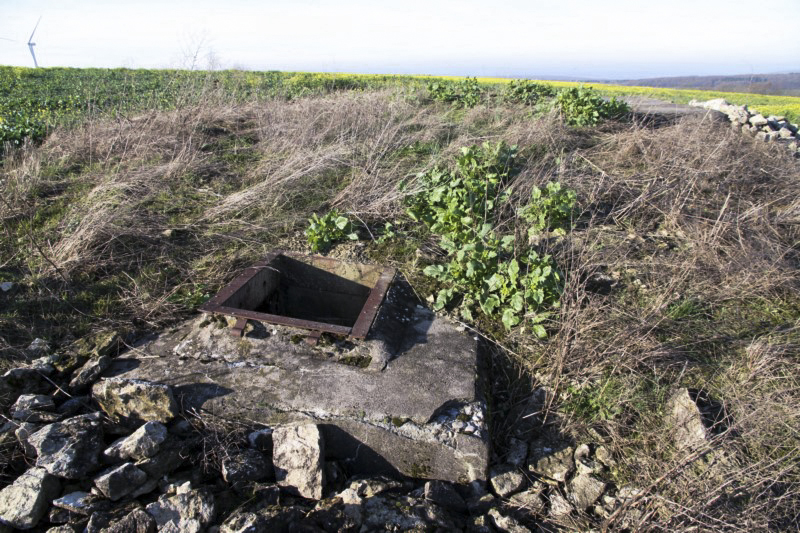Ligne Maginot - COTE 334 OUEST - (Observatoire d'artillerie) - Entrée en puits