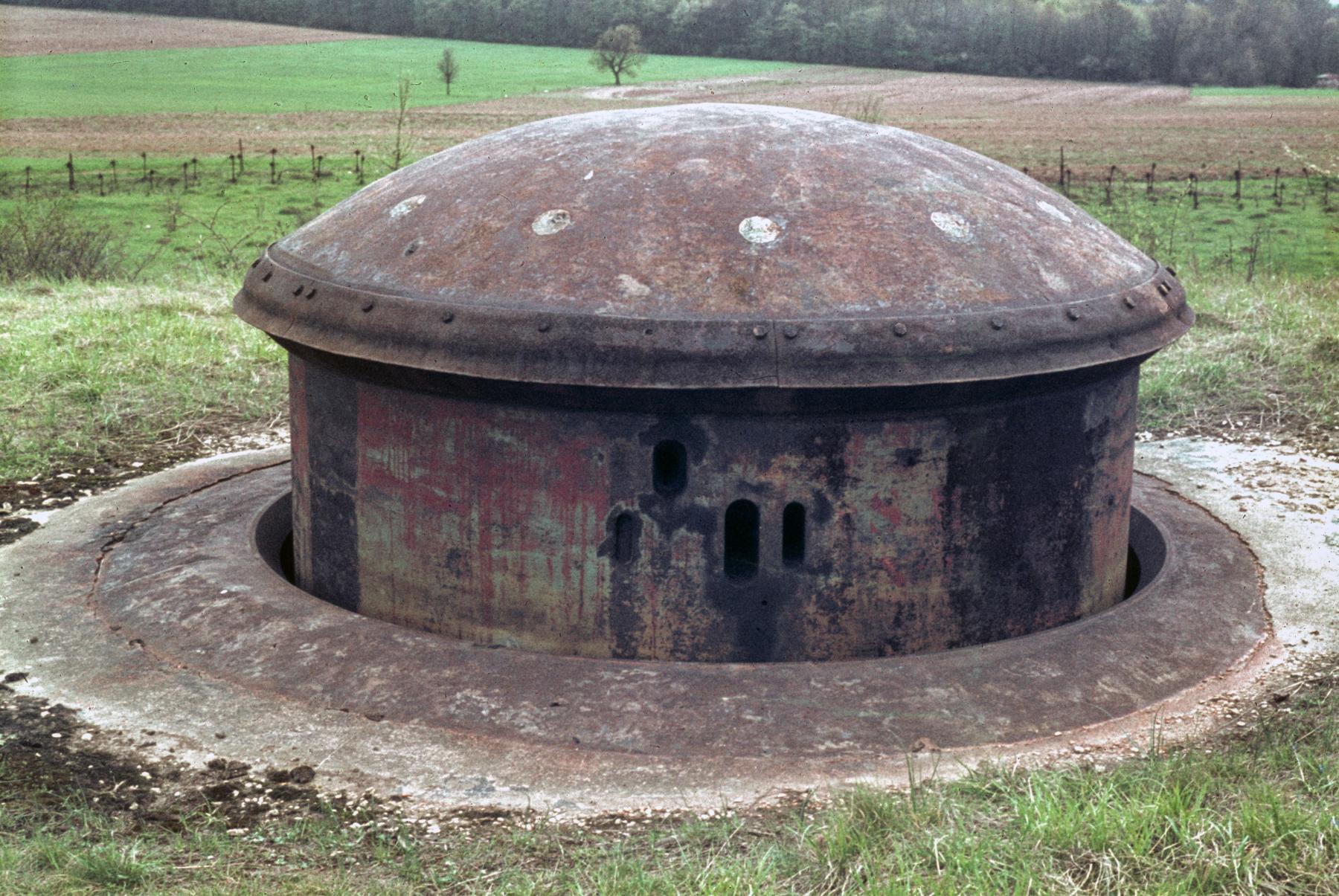 Ligne Maginot - COUME ANNEXE NORD - A30 - (Ouvrage d'infanterie) - La tourelle des mitrailleuses - MANSUY Michel