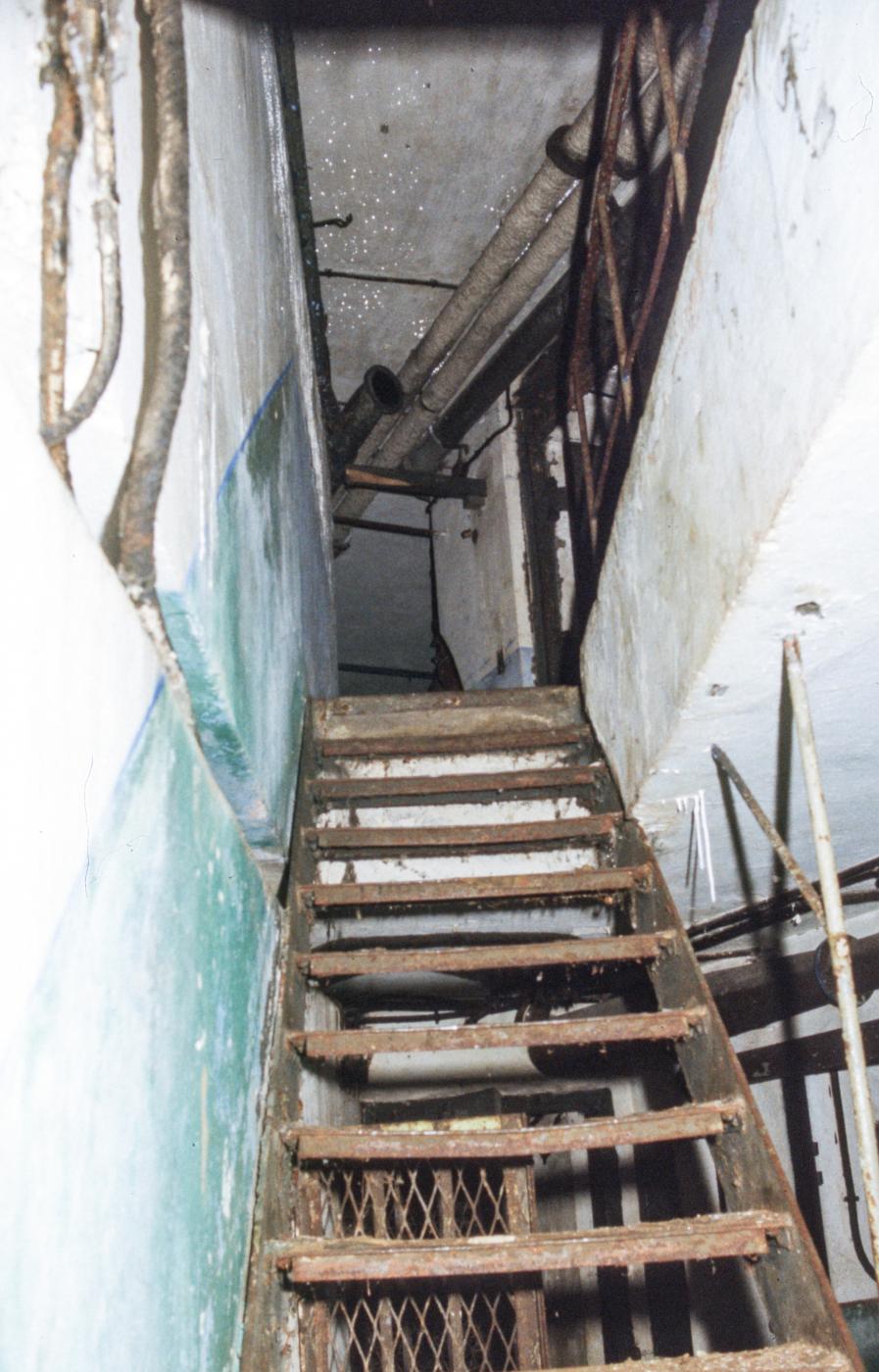 Ligne Maginot - COUME ANNEXE NORD - A30 - (Ouvrage d'infanterie) - L'escalier - MANSUY Michel