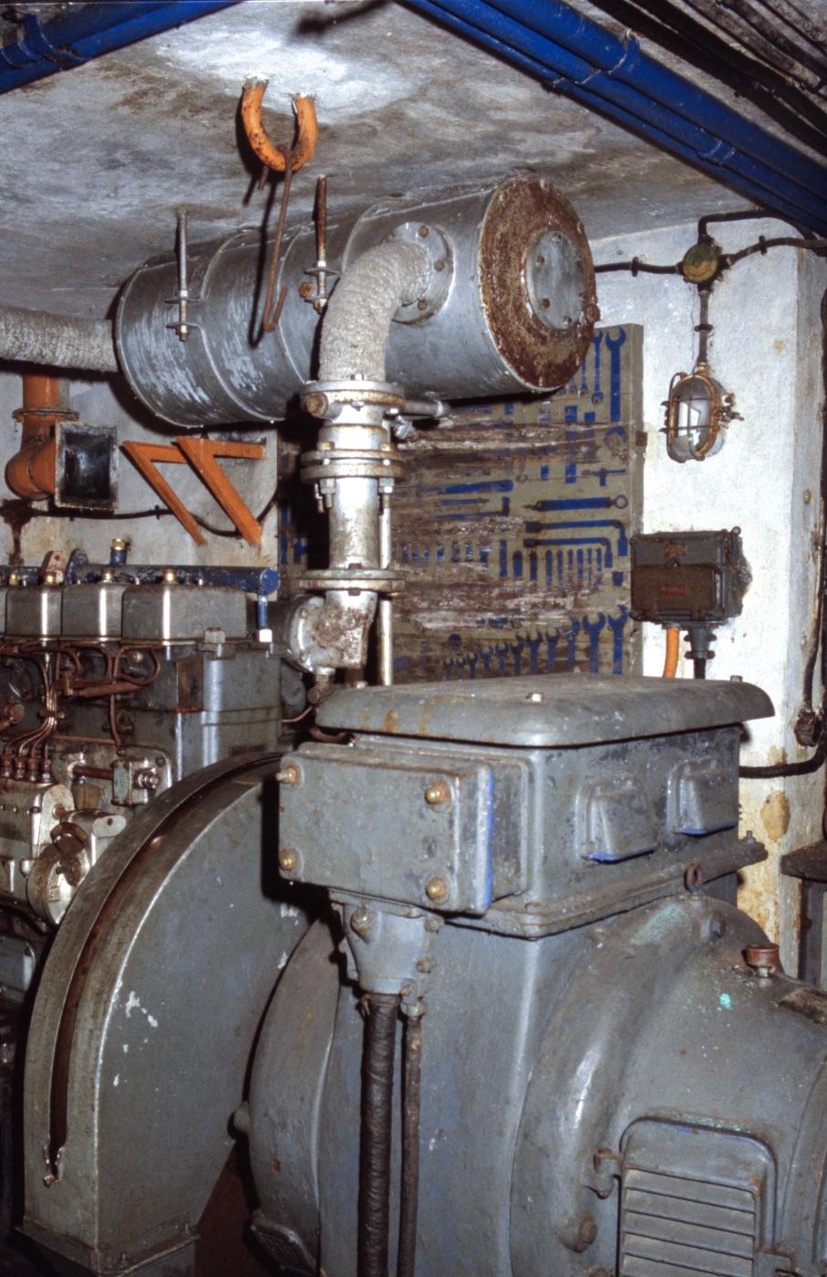 Ligne Maginot - COUME ANNEXE NORD - A30 - (Ouvrage d'infanterie) - Usine électrique - MANSUY Michel