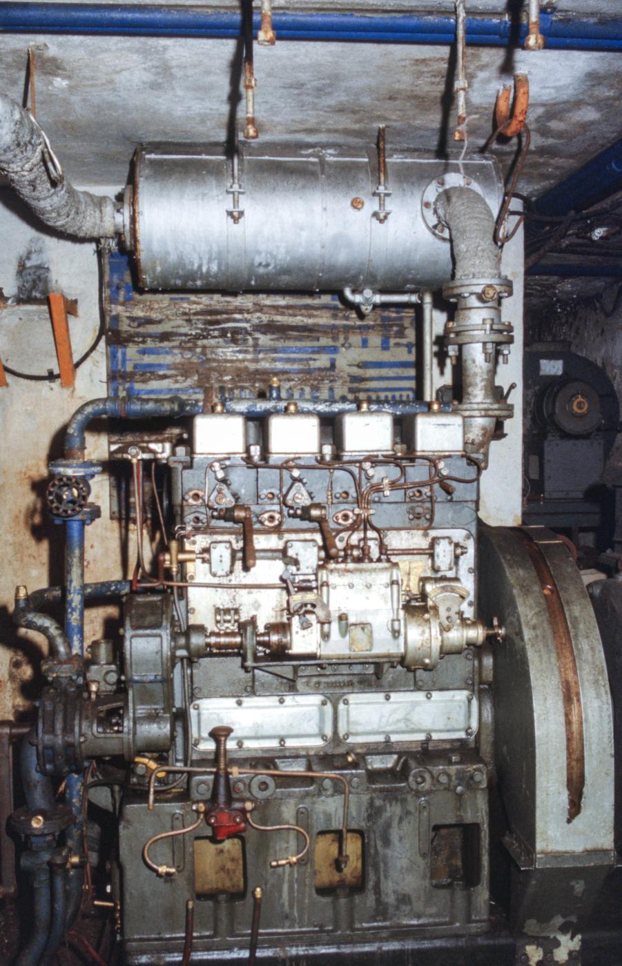 Ligne Maginot - COUME ANNEXE NORD - A30 - (Ouvrage d'infanterie) - Usine électrique - MANSUY Michel