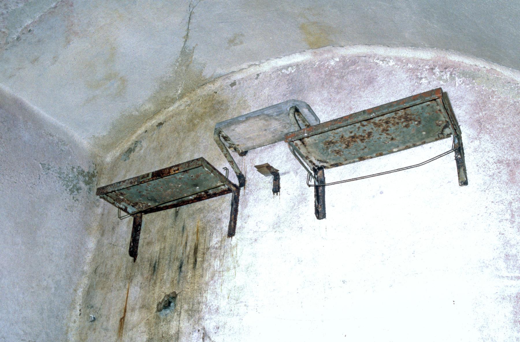 Ligne Maginot - COUME ANNEXE SUD - A32 - (Ouvrage d'infanterie) - Plancher à l'étage - MANSUY Michel