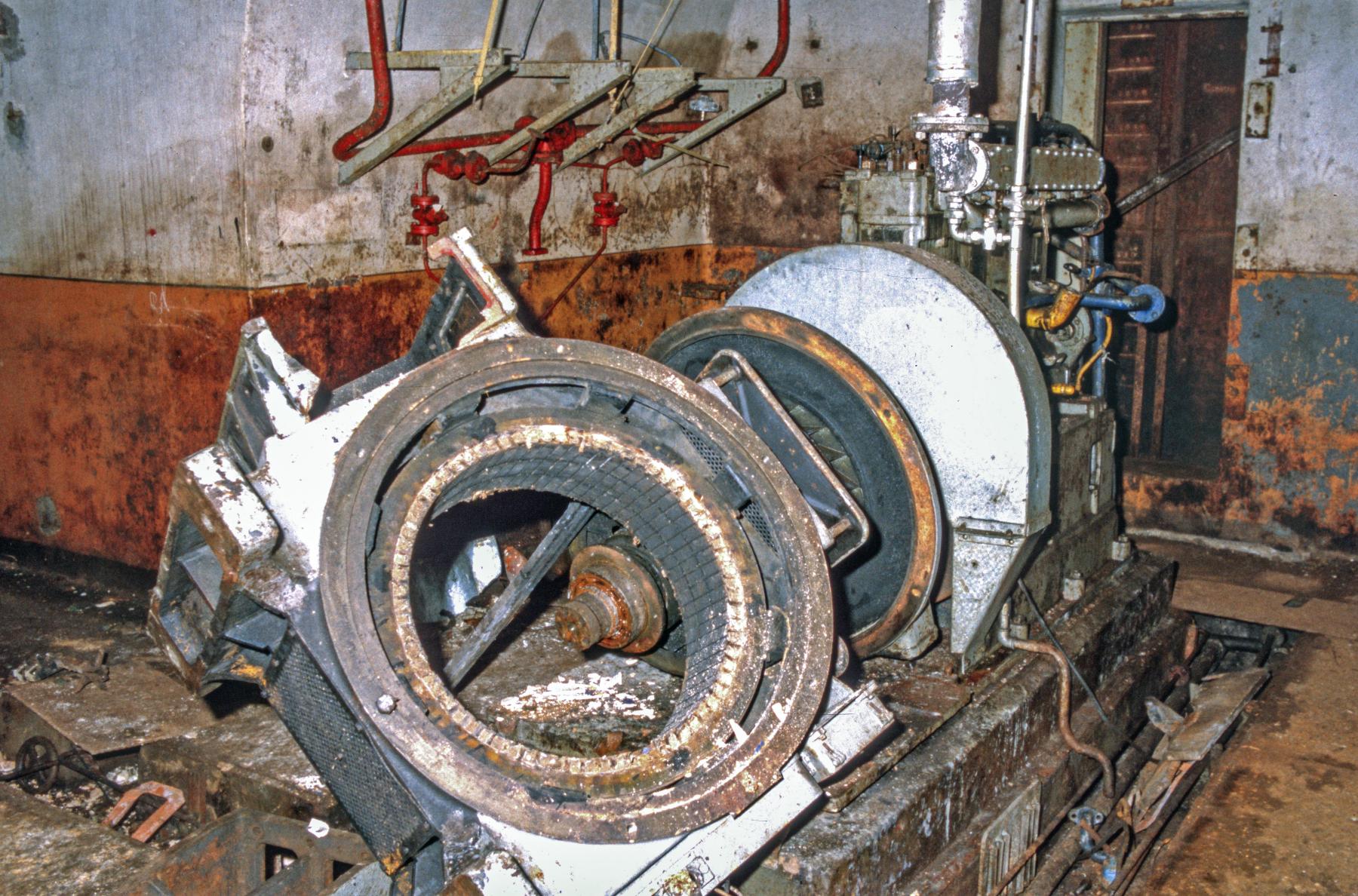 Ligne Maginot - COUME ANNEXE SUD - A32 - (Ouvrage d'infanterie) - L'usine électrique - MANSUY Michel