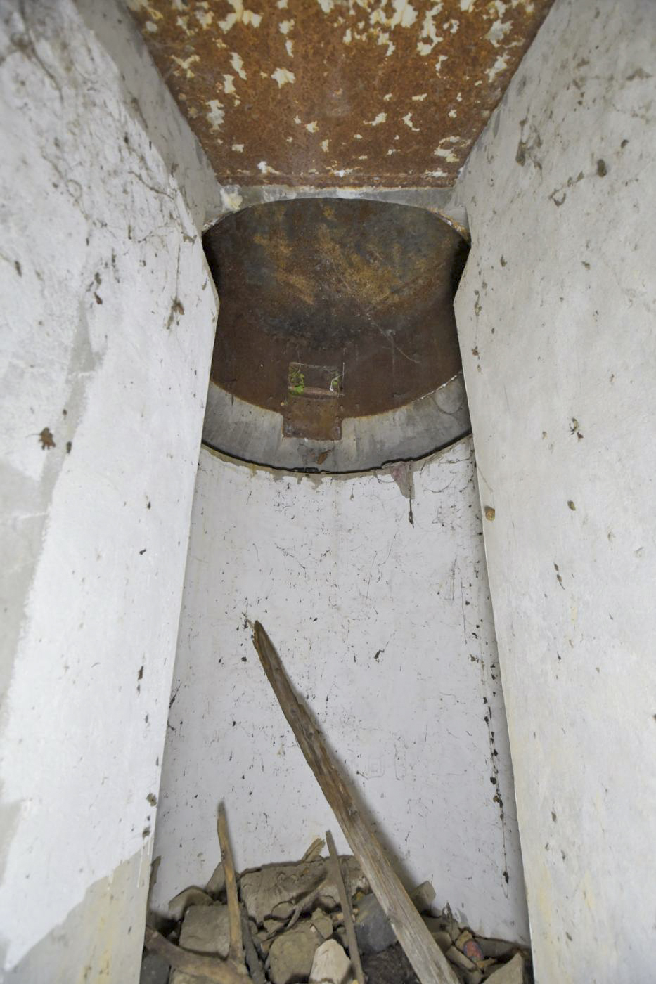 Ligne Maginot - 41C/3 - BLEINFELD SUD - (Blockhaus pour arme infanterie) - Intérieur de la coupole - Ludovic KNAPP