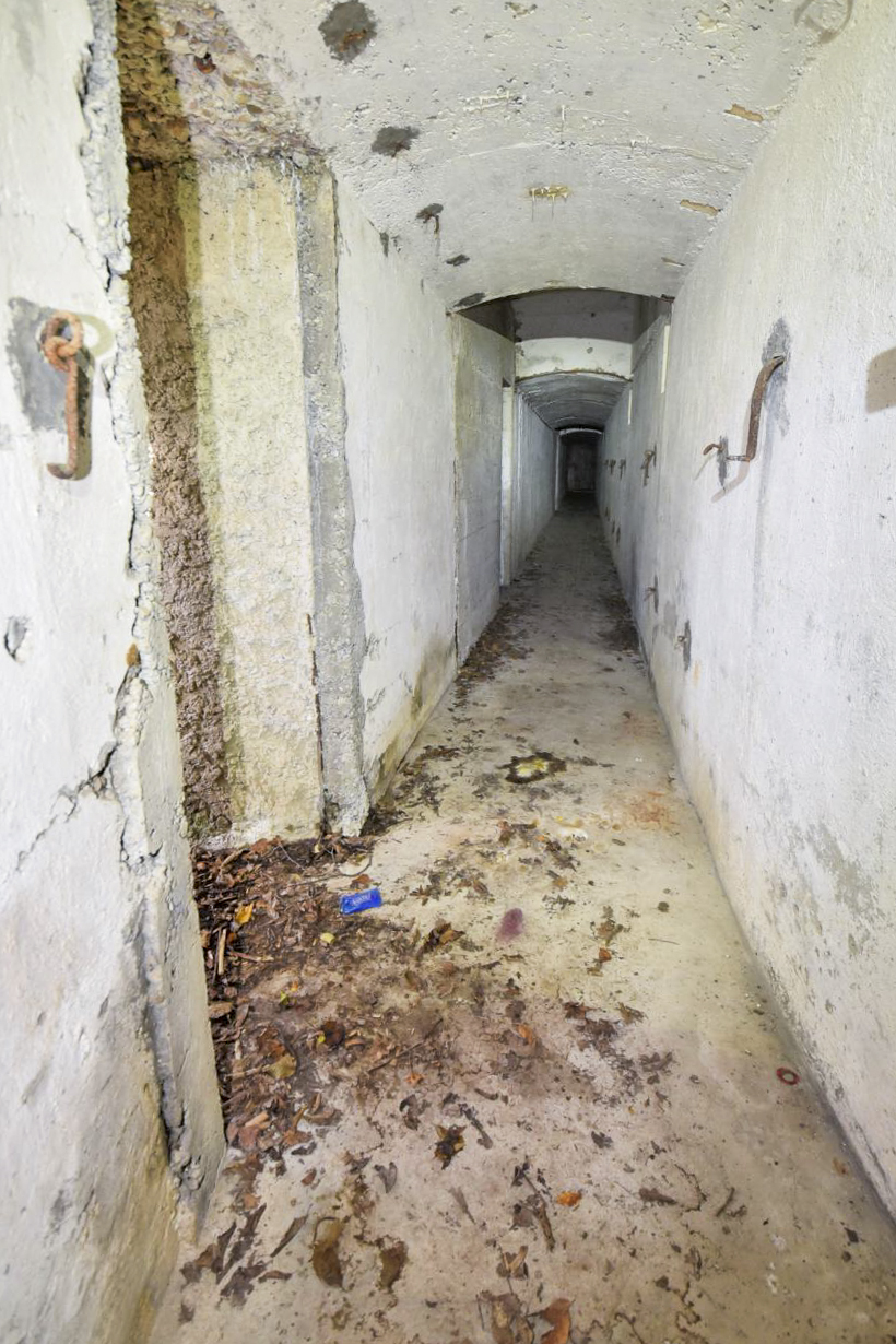 Ligne Maginot - KASTENWALD (QUARTIER NEUF-BRISACH - 1°BON 28° RIF) - (PC de Quartier) - Le couloir de l'abri - Ludovic KNAPP