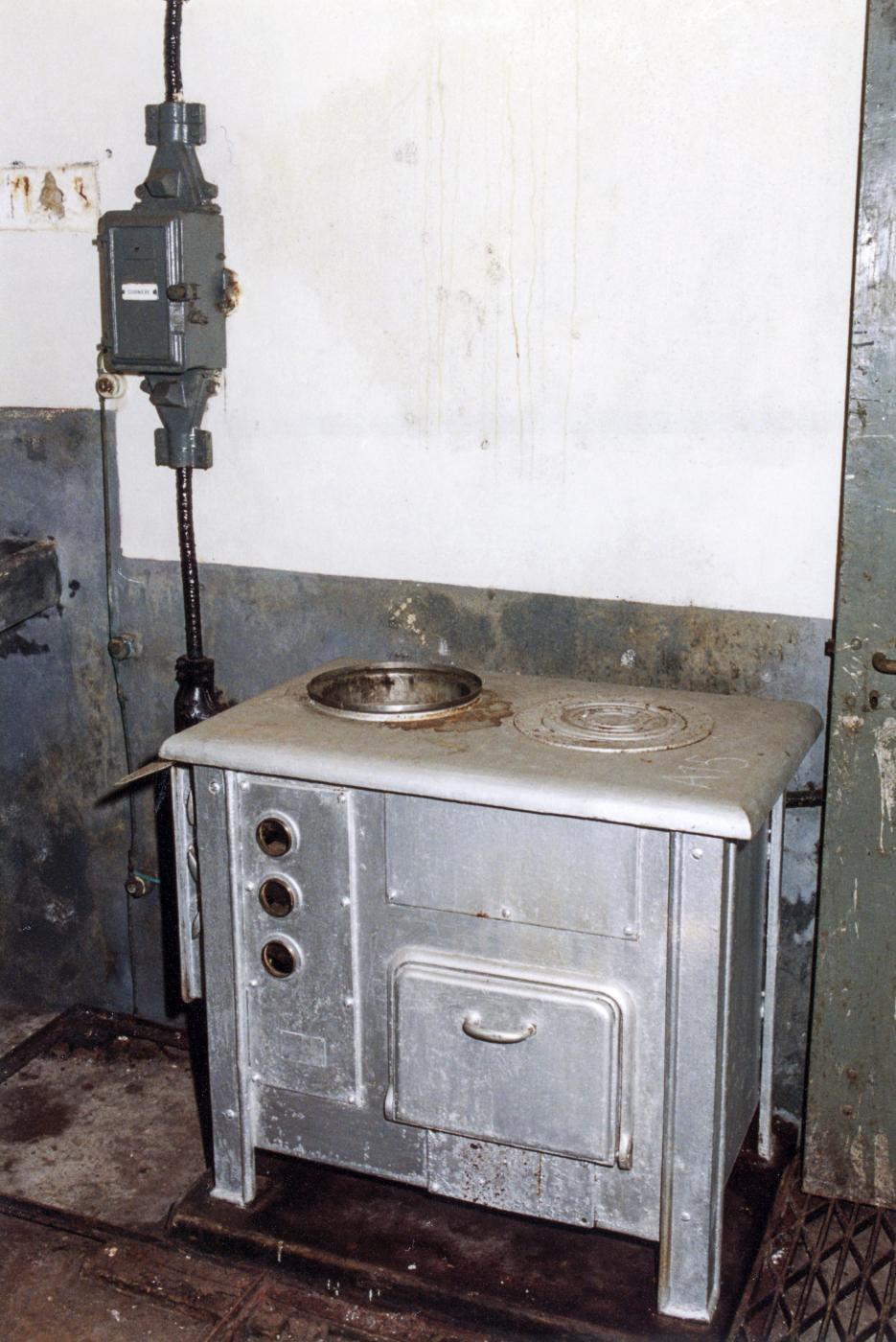 Ligne Maginot - GRAND HOHEKIRKEL - (Ouvrage d'artillerie) - Cuisinière pour les officiers - MANSUY Michel