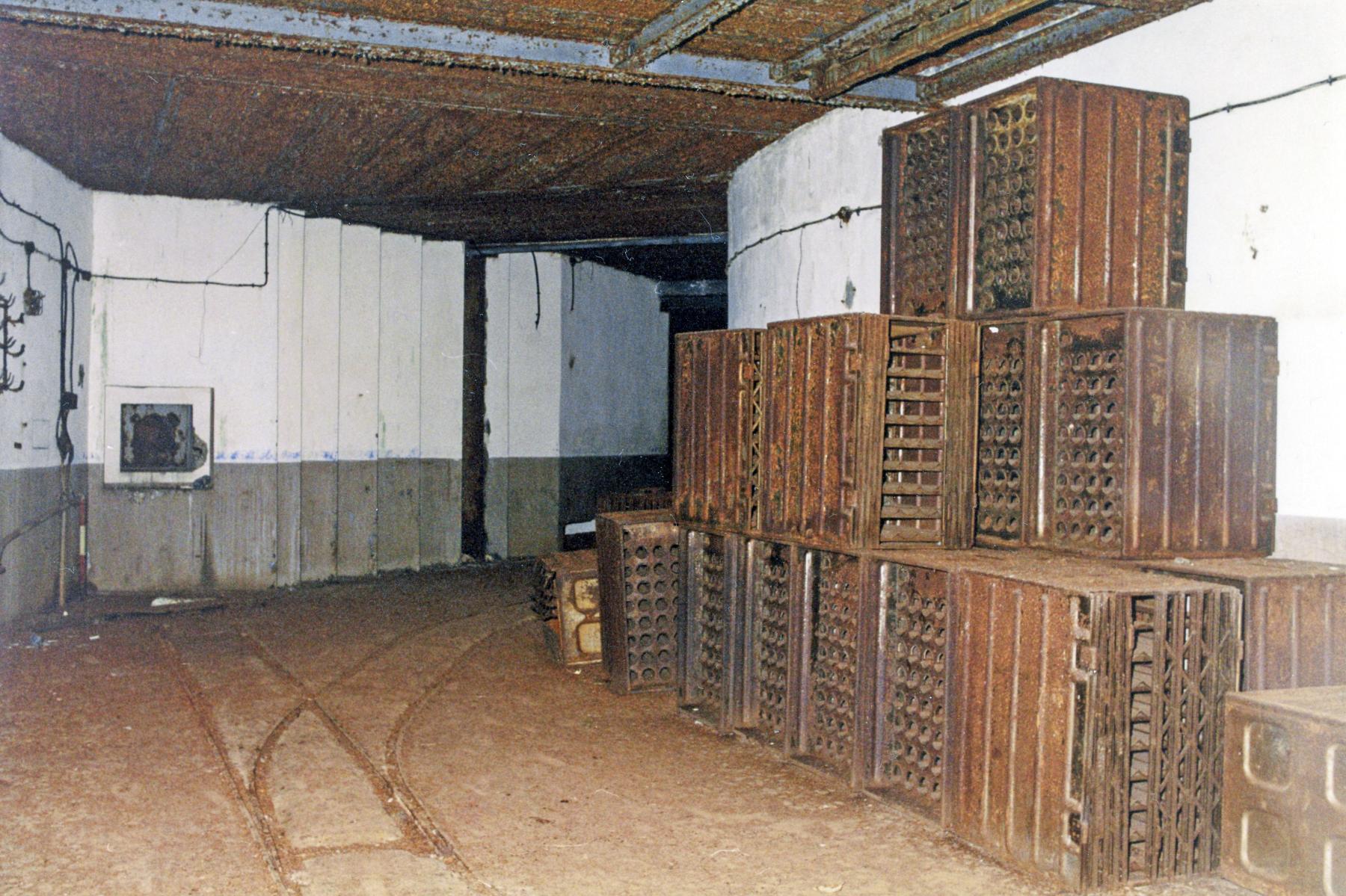 Ligne Maginot - GRAND HOHEKIRKEL - (Ouvrage d'artillerie) - Entrée munitions
Hall de déchargement - MANSUY Michel
