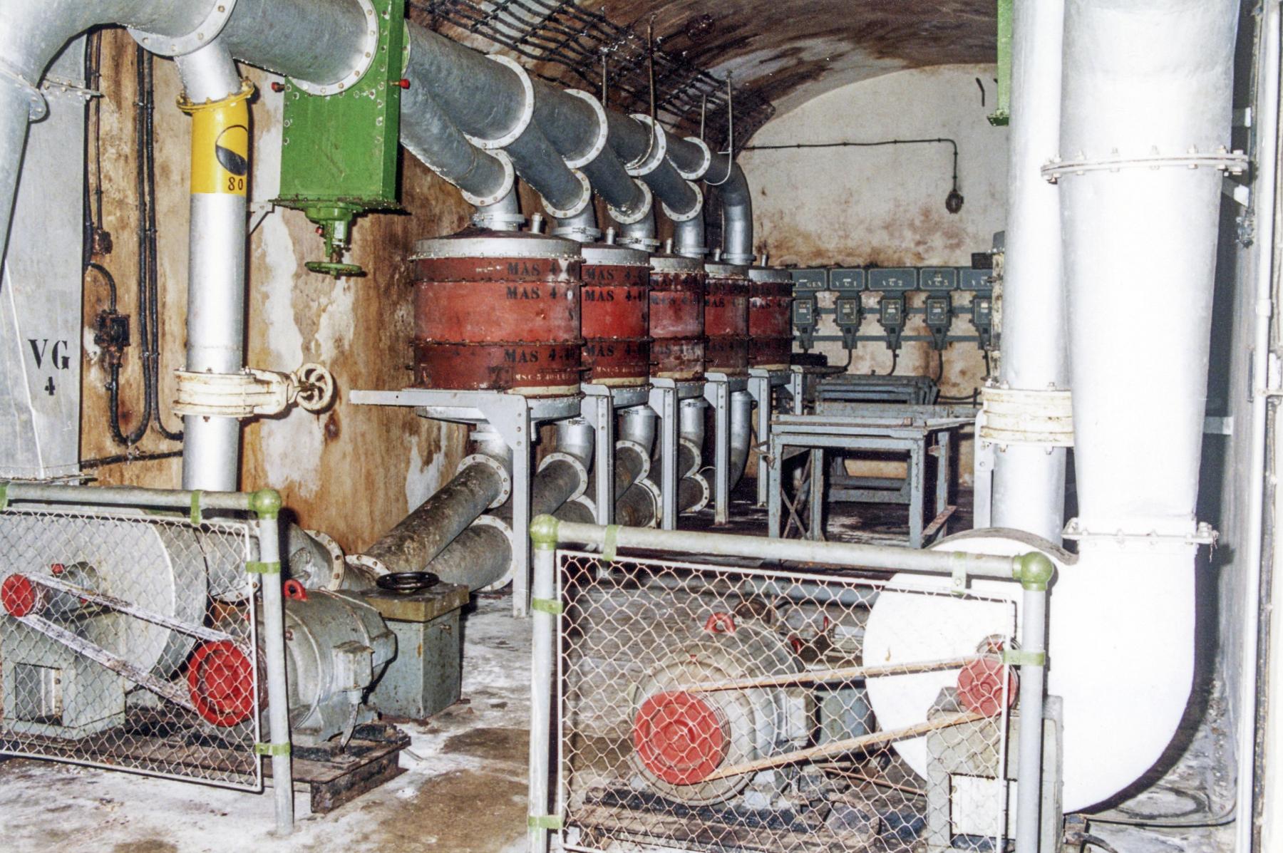 Ligne Maginot - GRAND HOHEKIRKEL - (Ouvrage d'artillerie) - Salle de neutralisation - MANSUY Michel