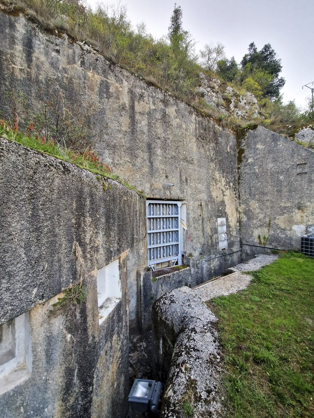 Ligne Maginot - CASTILLON (CN) - EO8 - (Ouvrage d'artillerie) - Le bloc d'entrée - Stuart ANDRE