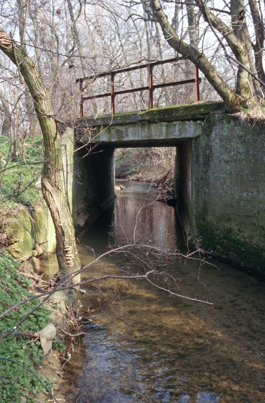 Ligne Maginot - VF60 - ROCADE SAINT-HUBERT / BOULANGE / MANCE - PARTIE SFT - (RESEAU - Voie 60 - Antenne ou rocade ferroviaire) - Pont sur le Krebsbach - Michel Mansuy
